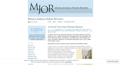 Desktop Screenshot of mjoreviews.org